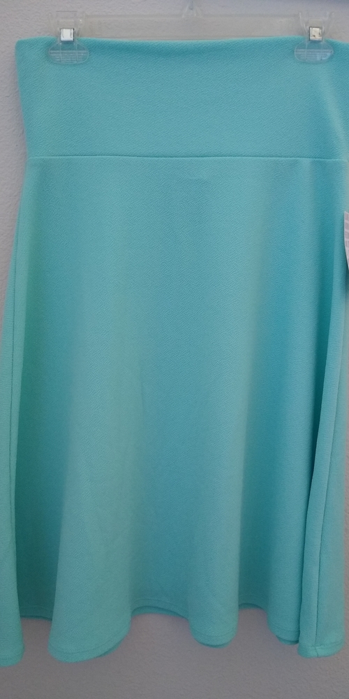 LuLaRoe Azure A-line skirt